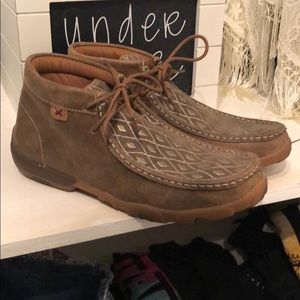 Twisted X Womens Diamond Driving Moc